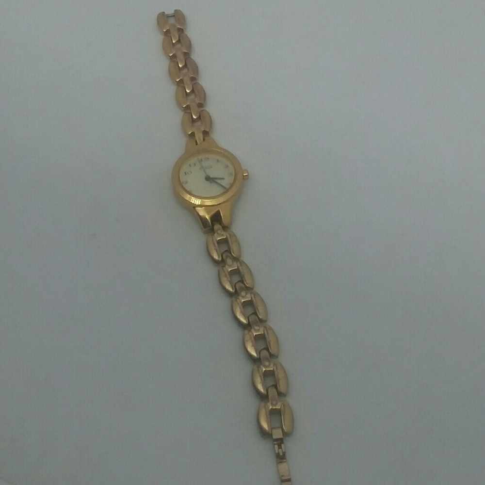 Vintage GUESS 1997 Gold-Tone Women's Watch